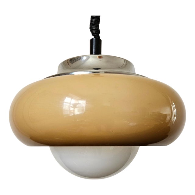 Mid-Century Space Age Pendant by Guzzini for Meblo, Italy, 1970s For Sale