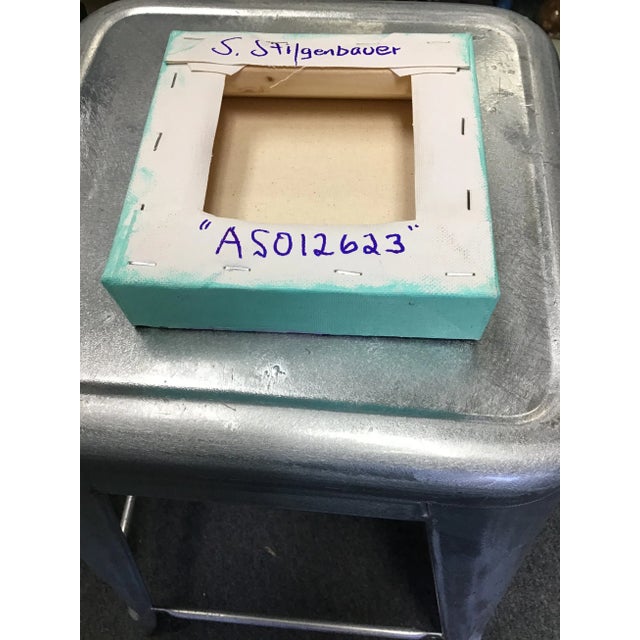 Contemporary “AS012623” Contemporary Original Abstract Study Painting on Stretched Canvas For Sale - Image 3 of 3