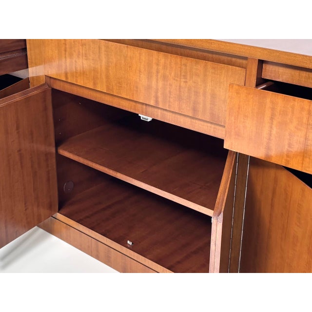 Mid-Century Sideboard in Veneered Wood, 1960s For Sale - Image 9 of 17