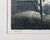 Contemporary Robert Kipniss, August Shadows, Rare Hand Signed Lithograph, Artist's Proof, Framed, 1977 For Sale - Image 3 of 4