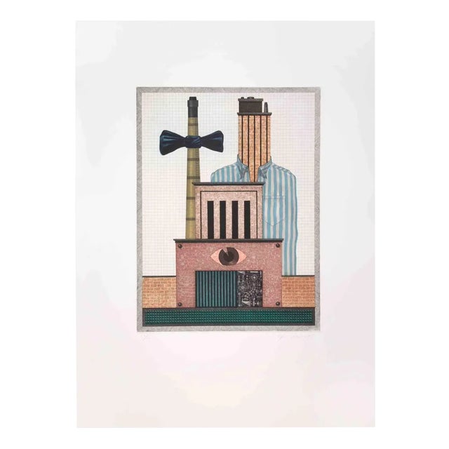 Fifo Stricker, Brauerei, Aquatint and Etching, 1985 For Sale