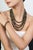 Dramatic Matinee Length 295 Ct Natural Labradorite Rondelle Beaded Necklace, 22.5" For Sale - Image 9 of 14