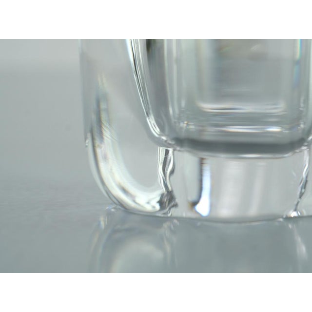 Swedish Glass Vase from Orrefors, 1970s, in Very Good conditions. Designed 1970 to 1979 I have official proof of...