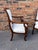 Newly Upholstered French Restoration Arm Chairs For Sale - Image 9 of 12