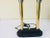 Black Postmodern Halogen Desk Table Lamp 1980s For Sale - Image 8 of 10