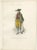 German and Bavarian Folk Costume, 1850, Engraving For Sale - Image 3 of 9