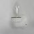 Porcelain Wall Lamp with Transparent Glass Shade, 1930s For Sale - Image 3 of 18
