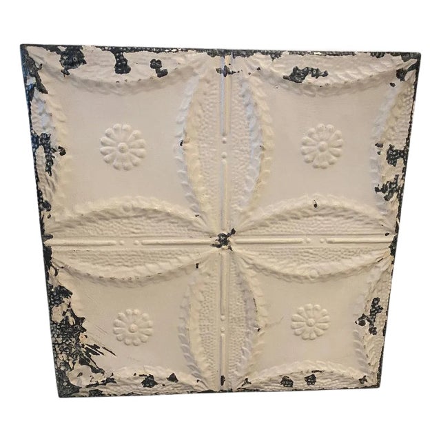 Antique Tin Ceiling Remnant For Sale