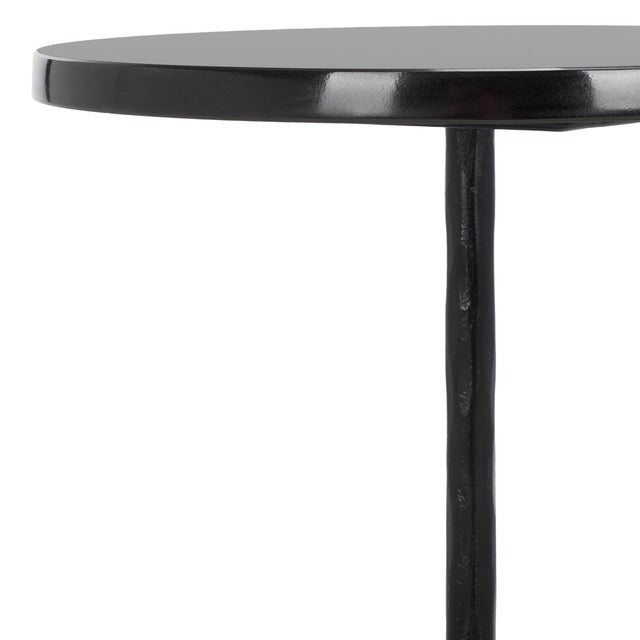 Spritely Home Fabrianna Marble Top Dr Table in Black with Black Marble Top For Sale - Image 4 of 8