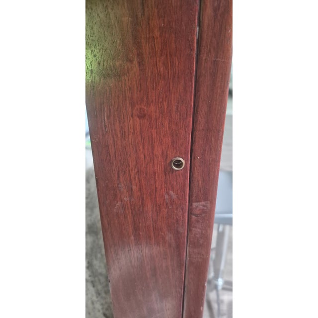 Wood Chinese Shadow Box Display Cabinet ~ Wall Mounted Bogu Jia For Sale - Image 7 of 9