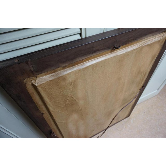 Breton Wall Mirror in Carved Oak, France, 1900s For Sale - Image 14 of 15