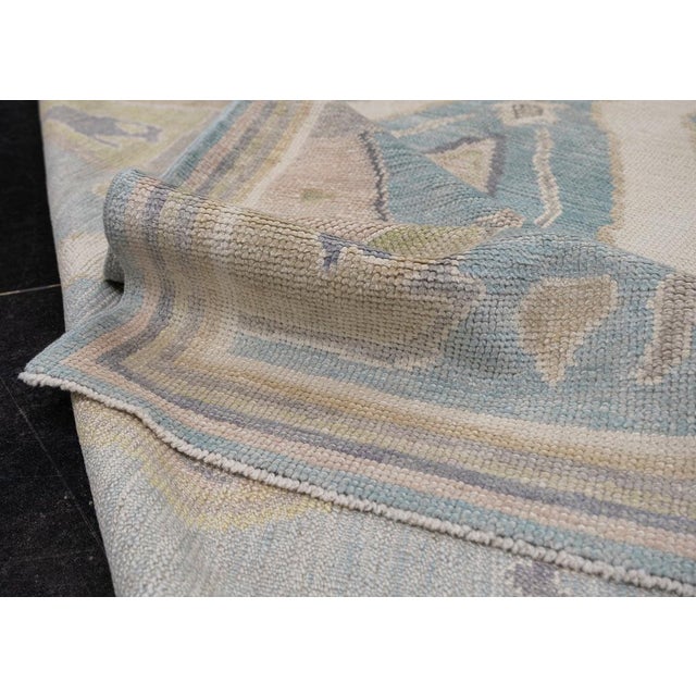 2010s Turkish Oushak Rug 4'10" x 7'2" For Sale - Image 5 of 9