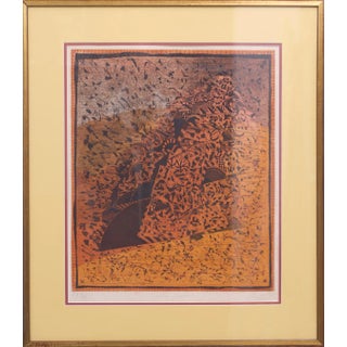 Georges Dussau, L' Escallier D'Eurodace, 1975, Etching, Framed For Sale