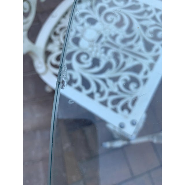 Vintage Arthur Court Style Dining Table & 4 Chairs For Sale In San Francisco - Image 6 of 12