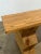 2020s Made “Zigzag” Bench - Light Finish For Sale - Image 5 of 18