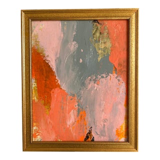 "Pumpkin Spice" 2024 Framed Painting by Jessalin Beutler For Sale