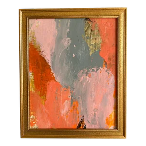 "Pumpkin Spice" 2024 Framed Painting by Jessalin Beutler