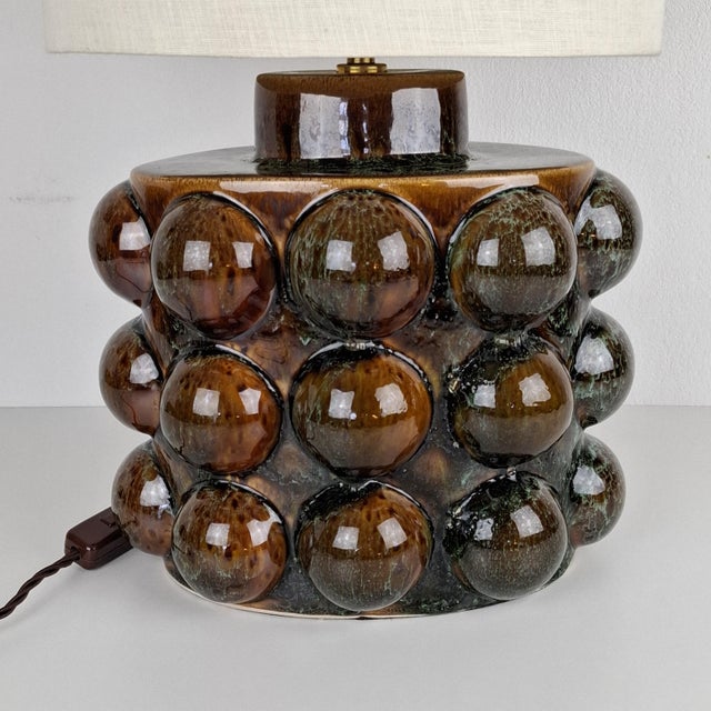 1980s Porta Romana Ceramic Table Lamp, 1980s For Sale - Image 5 of 18