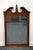 Traditional Pennsylvania House Medallion Collection Solid Cherry Traditional Style 32" Dresser / Wall Pediment Mirror For Sale - Image 3 of 6