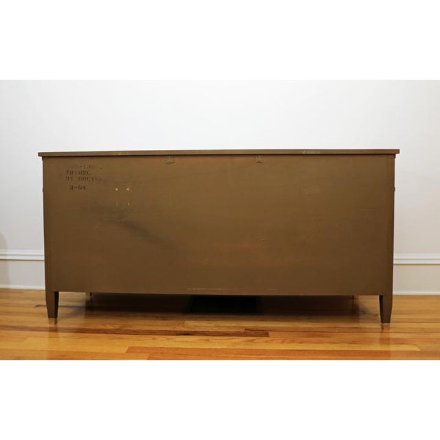 1960's Drexel Triune 9 Drawer Dresser With Mirror For Sale - Image 11 of 13