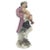 Purple Antique Porcelain Figurine, 1800s For Sale - Image 8 of 8