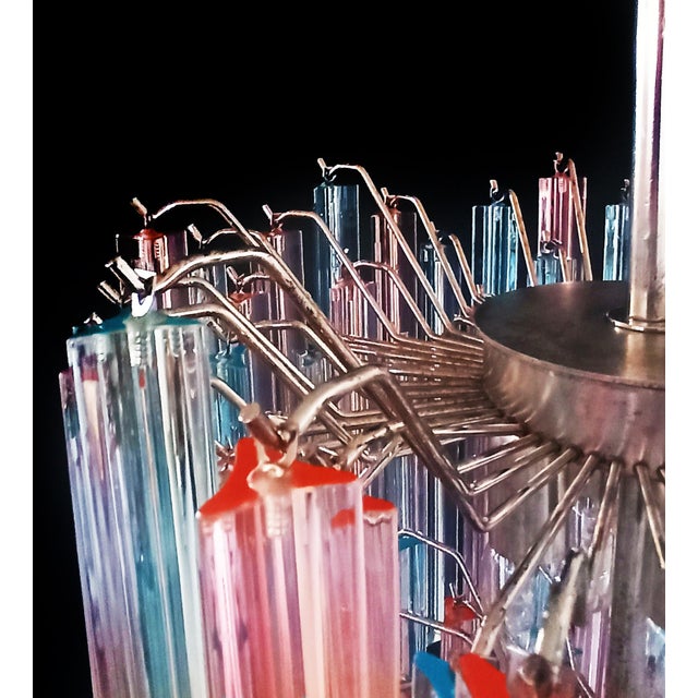 Vintage Murano Chandelier, 1980 For Sale - Image 9 of 16