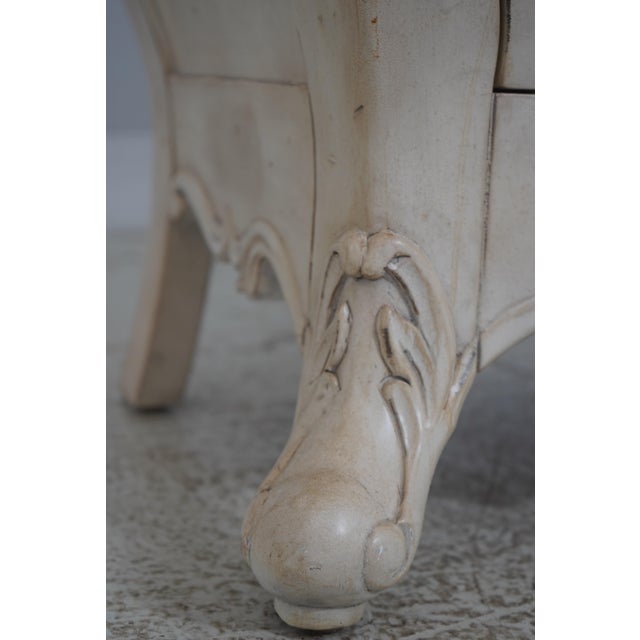 Marble Top Italian Style Commode Chest For Sale - Image 10 of 17