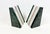 Black Vintage Art Deco Marble Bookends, 1940s, Set of 2 For Sale - Image 8 of 11