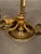 Early 20th Century French Bronze and Tall French Bouillotte Style Table Lamp With Red Hand-Painted Shade For Sale - Image 13 of 16