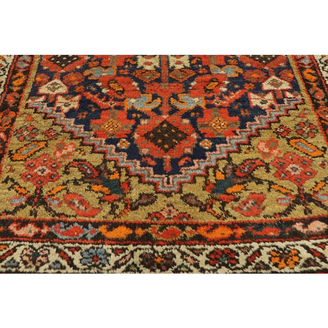 Antique Persian Malayer Rug, 03'03 X 13'00 For Sale - Image 4 of 6