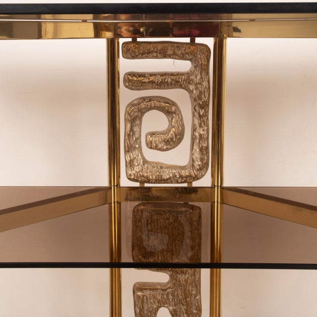 Nikol Console Table by Luciano Frigerio for Frigerio Di Desio, 1970s For Sale - Image 18 of 18