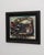 Blue Mid 20th Century France Blue Wood Painting For Sale - Image 8 of 15