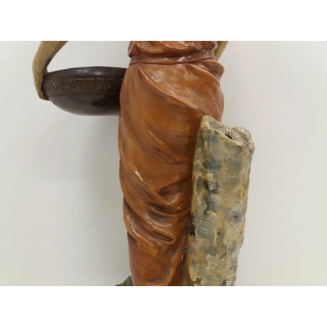 Art Deco Sculpture of Woman, 1930s For Sale - Image 11 of 13