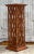Vintage Coastal Trellis Rattan Pedestal For Sale - Image 4 of 6