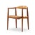 Hans Wegner for Johannes Hansen Jh 501 Mid Century Cane and Teak Dining Chairs - Set of 4 For Sale In Chicago - Image 6 of 14