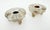 Metal 1920's French Andre Thuret Style Glass Candle Holders - A Pair For Sale - Image 7 of 9