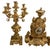 Large 19th Century French Doré Bronze Clock Garniture Marked Jules Graux, Paris. For Sale - Image 10 of 16