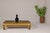 2010s Gold Lacquered Ming Dynasty Style Chow Leg Coffee Table with Carved Apron For Sale - Image 5 of 12
