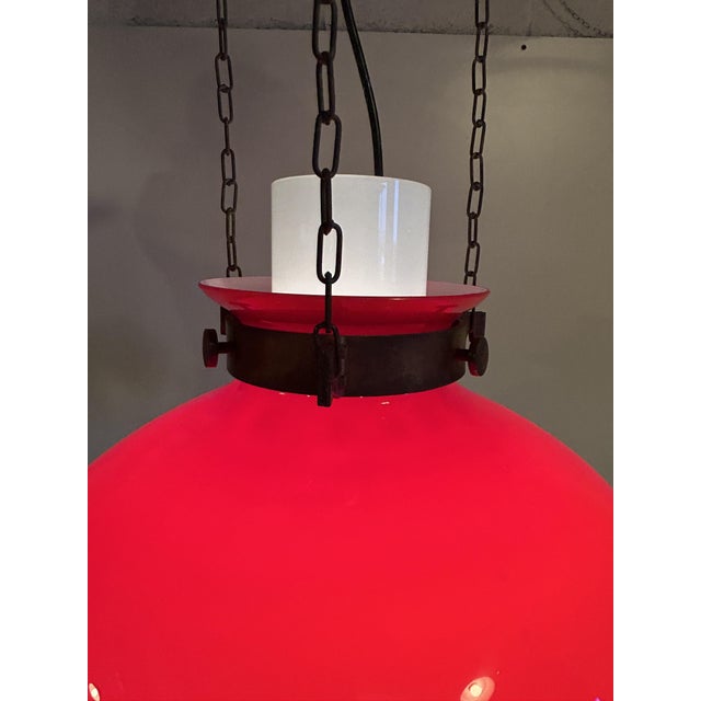 1970s Pendant Lamp by Paolo Caliari for Venini, 1972 For Sale - Image 5 of 18