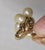 Gold Vintage 1960s Signed Napier Faux-Citrine & Pearl Drops Clip Earrings-2 Pieces For Sale - Image 8 of 8