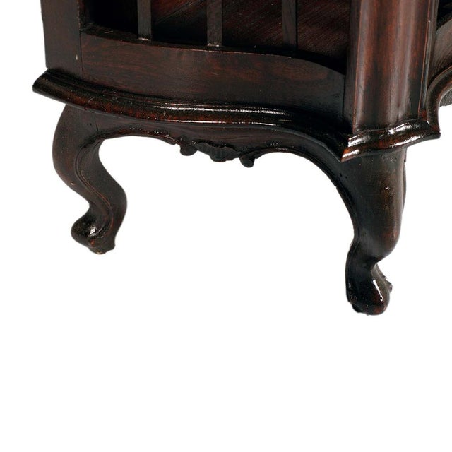 Venetian Art Nouveau Showcase attributed to Vincenzo Cadorin for Testolini Frères, 1890s For Sale - Image 6 of 9