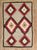 An early 20th Century American Navajo tribal blanket weaving. T Details rug no. j3922 size 2'11'' x 4' 6"