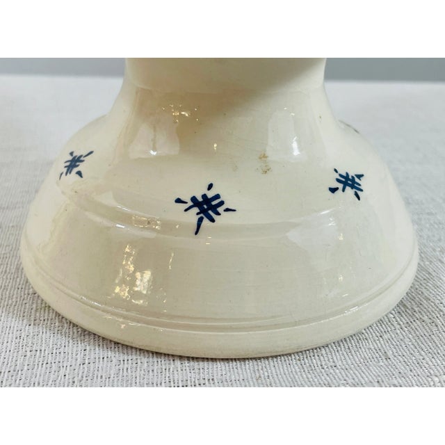 Moroccan Tribal Ceramic Dessert Plate, a Pair For Sale - Image 4 of 8