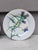 French Country French Set of 4 Porcelain Plates Butterfly & Flowers Circa 1890 For Sale - Image 3 of 6