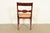 Kindel Furniture Style Regency Carved Mahogany Side Chair or Dining Chair, Circa 1940s For Sale - Image 11 of 12