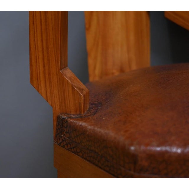 Vintage Art Deco Armchairs, 1910, Set of 6 For Sale - Image 17 of 18