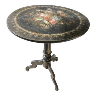 French Napoleon III Gueridon Table For Sale