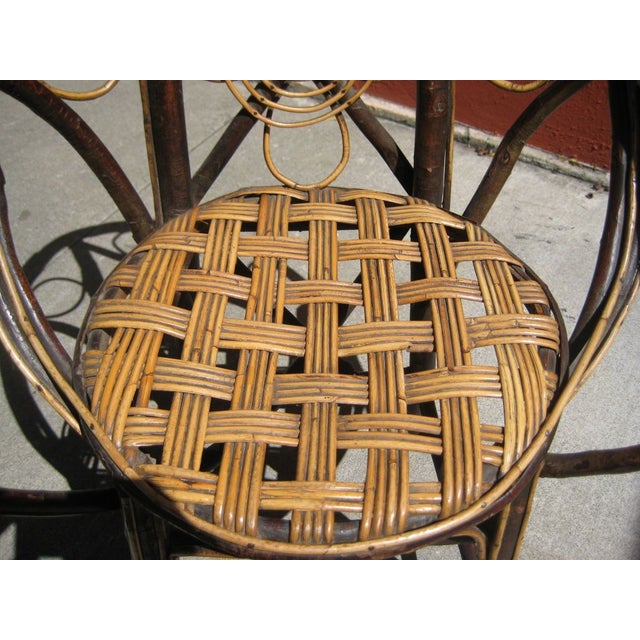 1940s English Bent Twig Chair For Sale - Image 5 of 5