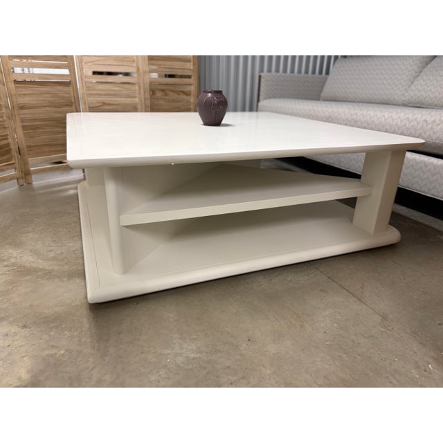 Cannello 50” Cocktail Table For Sale In Washington DC - Image 6 of 9