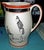 Antique Liverpool creamware ceramic pitcher with the classic period scene under a cracquelured glaze. These were popular...